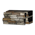 Rustic Sandstone Faux Stone Gel Tiles - 3D Peel and Stick Splashback
