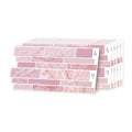 Blush Pink Marble 3D Gel Mosaic Tiles - Heat Resistant Stick on Splashback