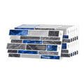 Sapphire Blue Marble 3D Gel Mosaic Tiles - Heat Resistant Stick on Splashback