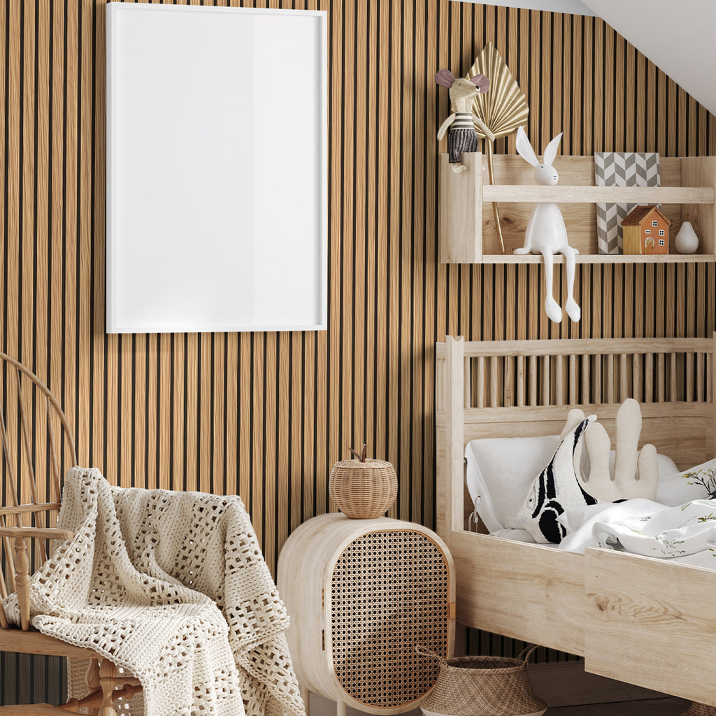 Sticky Back Plastic Vinyl Wrap - Classic Timber - For Furniture & Kitchen Cupboards
