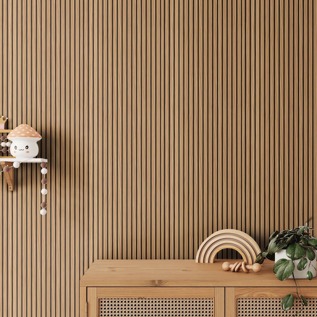 Sticky Back Plastic Vinyl Wrap - Classic Timber - For Furniture & Kitchen Cupboards