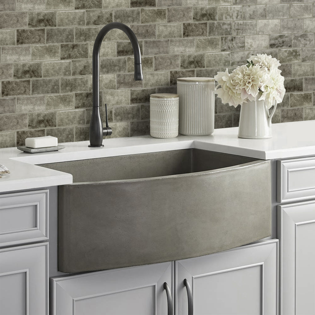 3D Gel Subway Tiles - Urban Greige - Premium Peel and Stick Kitchen Splashback